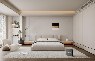 现代卧室3D模型下载